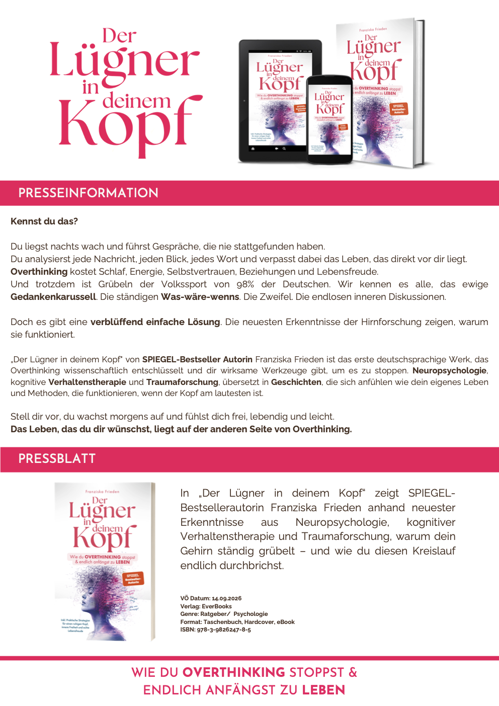 Presseinformation Wenn deine Seele weint